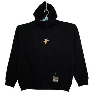 Suga BST GS Warriors Mitchell & Ness NBA 2XL XXL Hoodie Agust D Collab Black NWT